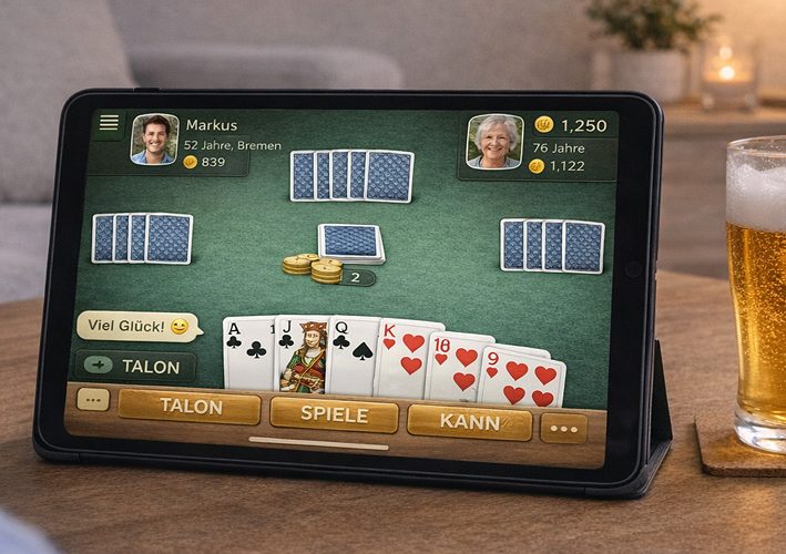 Freizeit-Spaß für Senioren: Kartenspiele am Computer