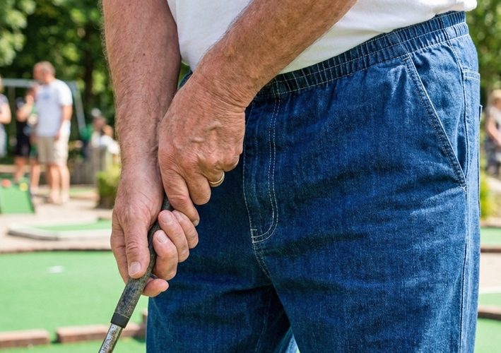 Erleichtert den Alltag: Schlupfjeans