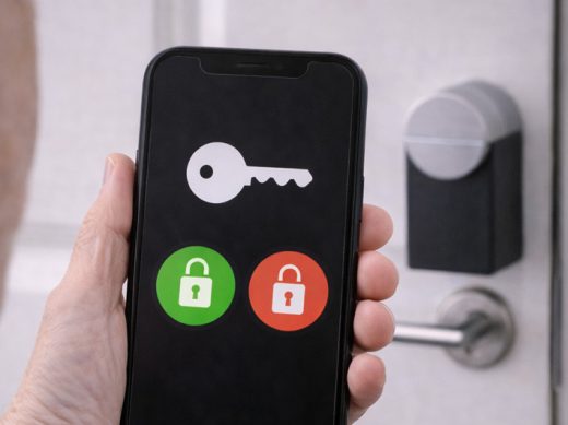 Türschlossantrieb mit App-Steuerung WLAN WiFi Nuki