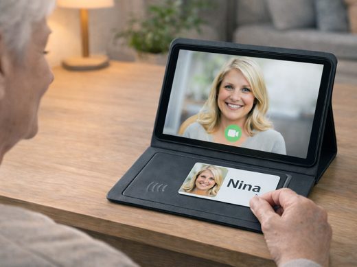Videoanrufe für Senioren